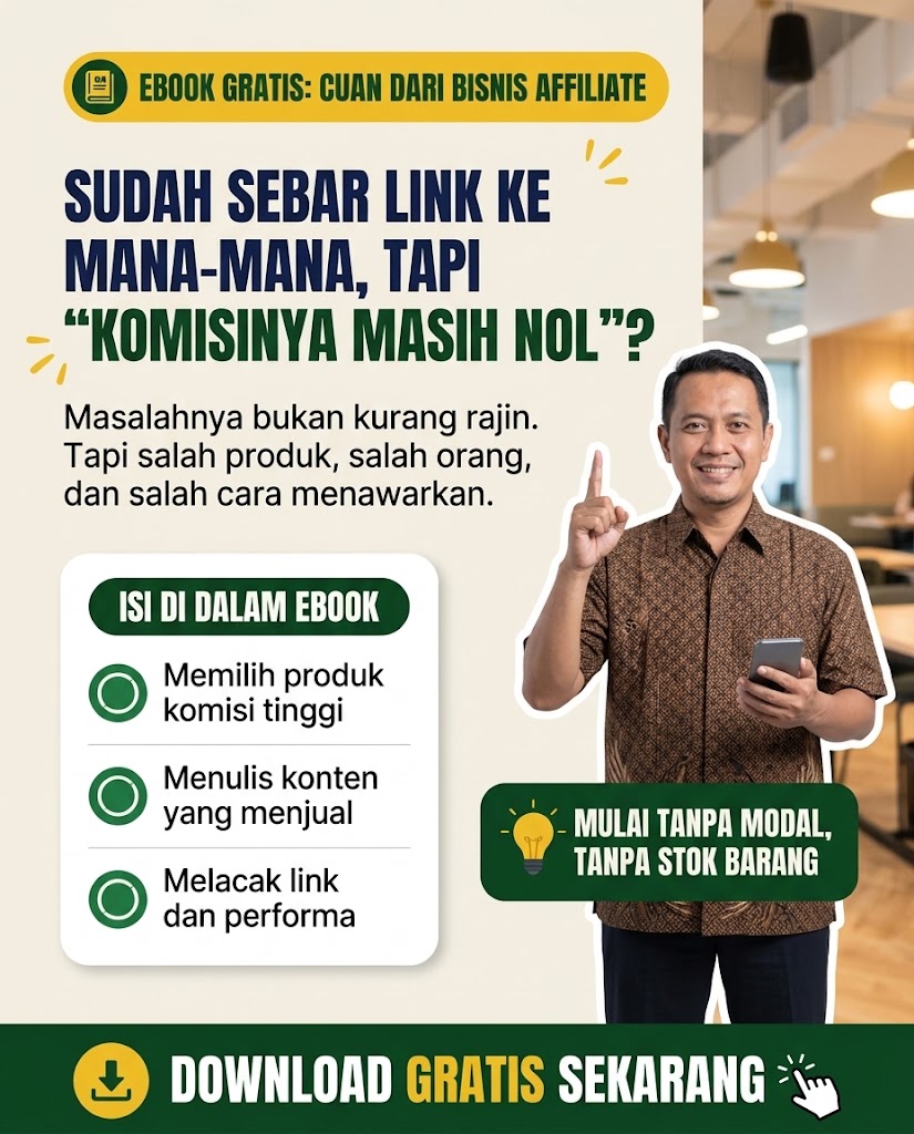 Sampul Cari Cuan dari Affiliate